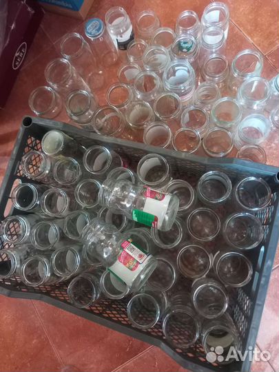 Банка стеклянная разных объёмов