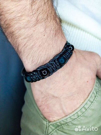 Мужской браслет Magic Node из камней