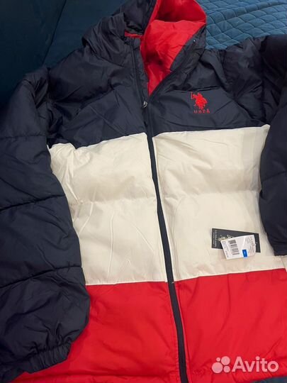 Us polo куртка мужская