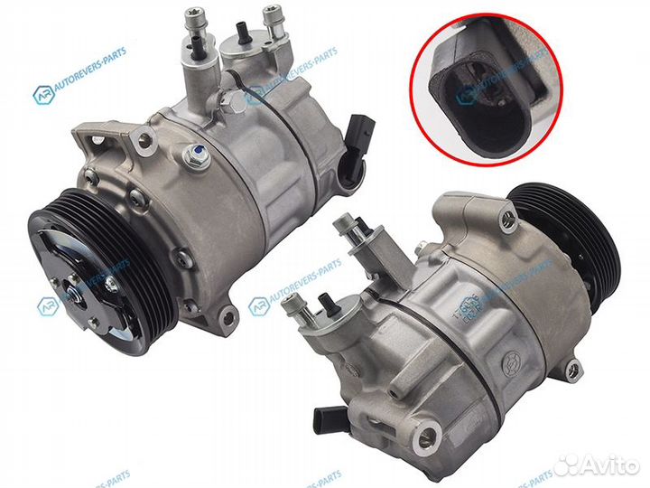 ST-245-0001 Компрессор кондиционера volkswagen pol