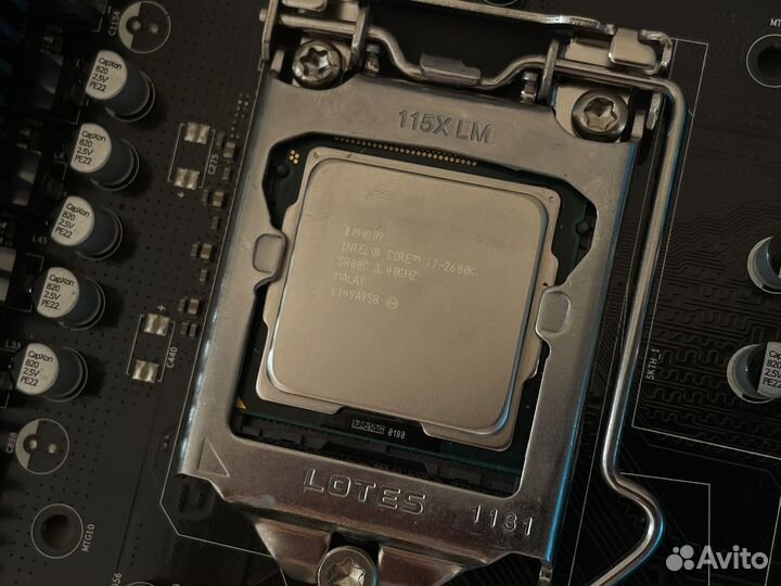 Комплект/отдельно Intel z77 + i7 2600k + 8gb 2133