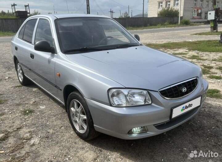 Hyundai Accent 1.5 МТ, 2008, 203 000 км