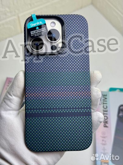 Чехол на iPhone 16 Pro/Pro Max Kevlar Benks Aurora