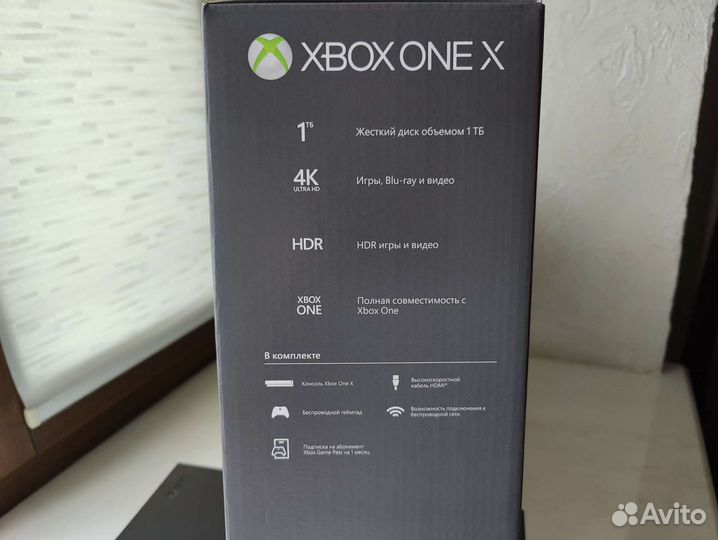 Приставка xbox ONE X 1tb в идеале