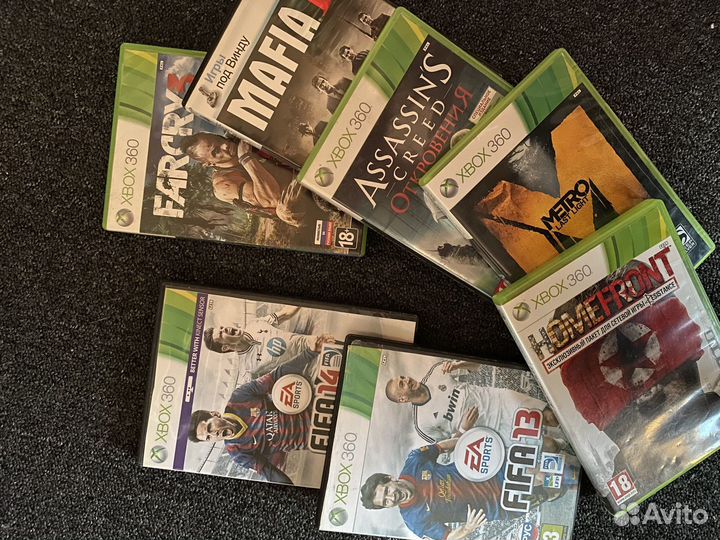Диски на xbox 360