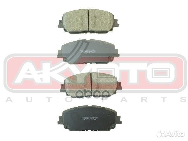 Колодки тормозные AKD-01110 akyoto