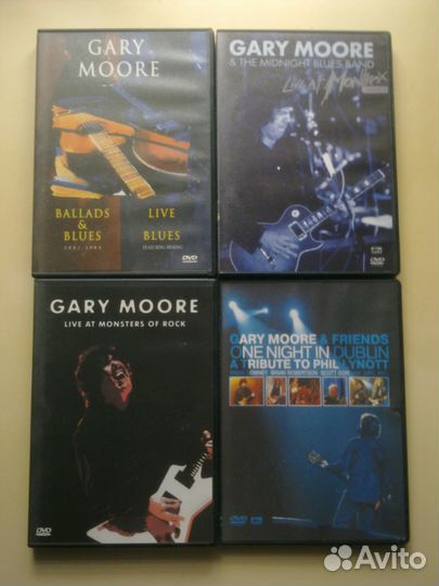 Rainbow, Gary Moore, Metallica,Whitesnake