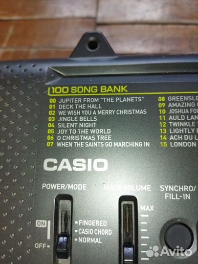 Синтезатор casio