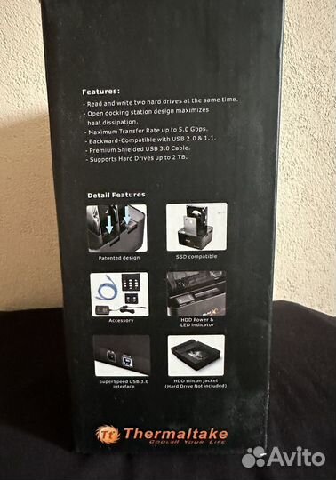 Док-станция с двумя жесткими дисками для HDD