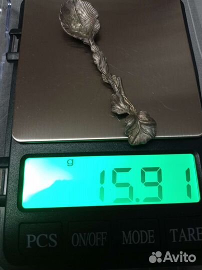 Ложка серебро