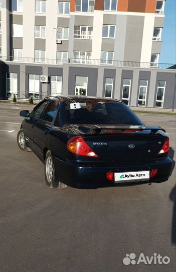 Kia Spectra 1.6 МТ, 2008, 195 900 км