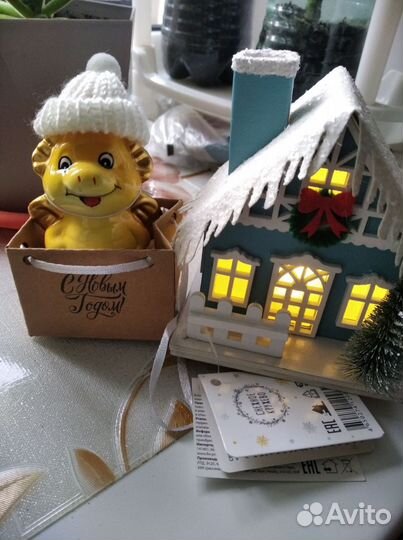 Светильник новогодний 