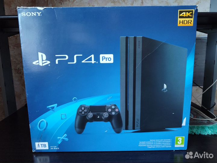 Sony playstation 4 pro 1tb с играми