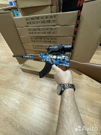 Мощный автомат на орбизах ak47