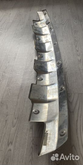 Накладка, диффузор заднего бампера w164