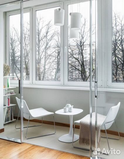 Алюминиевое остекление балконов