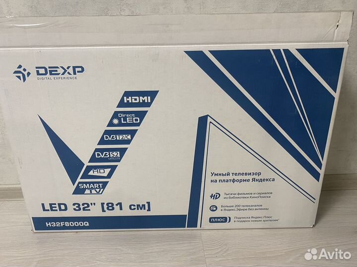 Телевизор dexp 32