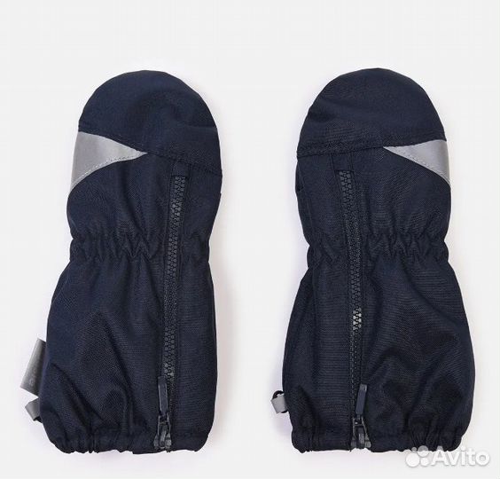 Варежки краги зимние детские Lassie синие 1