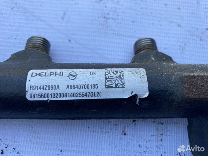 Топливная рампа Ssangyong Action Sports