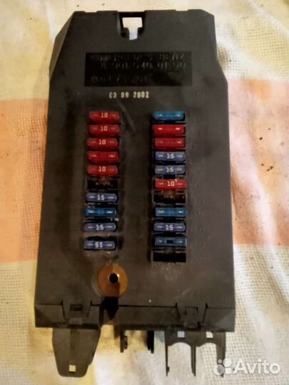 Блок предохранителей mercedes sprinter