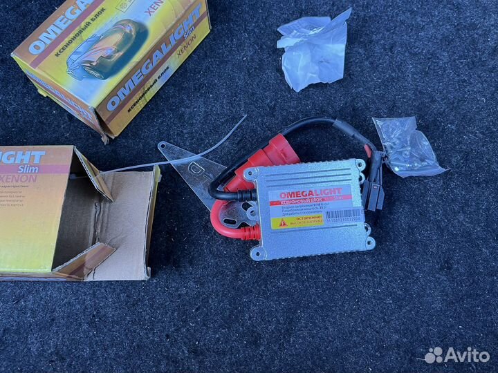 Ксеноновый блок розжига OmegaLight Slim DC (9-16V)