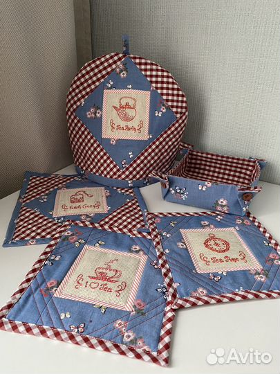 Комплект для сервировки стола. Пэчворк