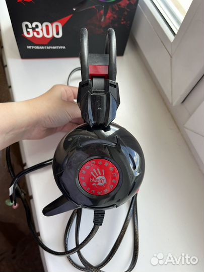 Игровые наушники bloody