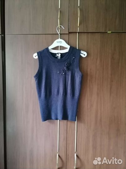 Жилет школьный для девочки Рост 128-134