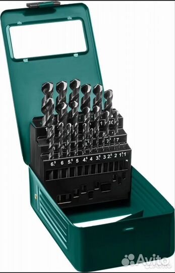 Набор сверл по металлу Kraftool (25 шт; 1-13 мм)