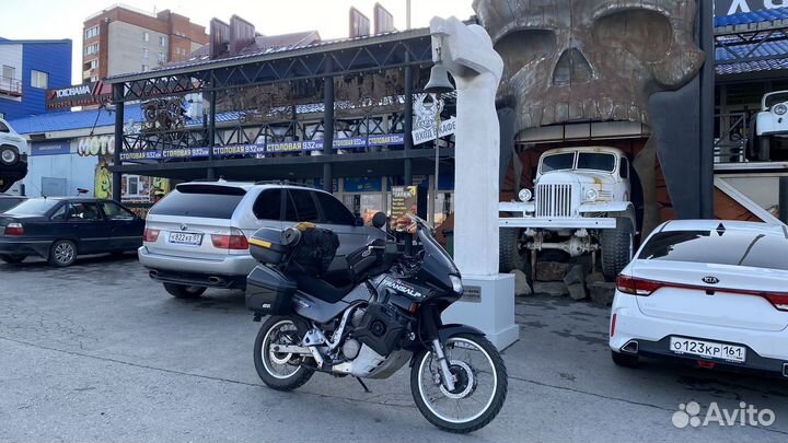 Honda transsalp v600 с большими допами