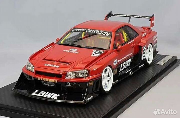 Nissan r34 ignition 1:18