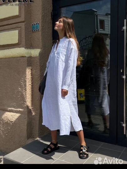 Платье рубашка