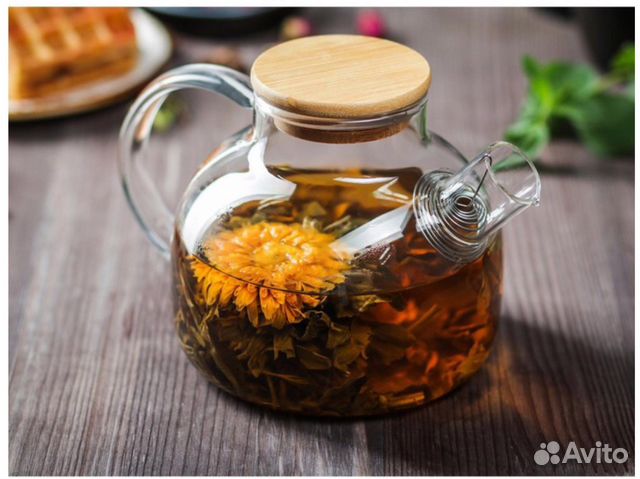 Чайники стеклянные подарки жене маме