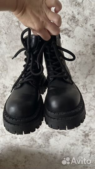Ботинки кожаные демисезон
