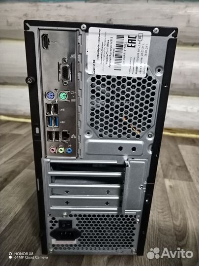 Пк для учёбы и игр. lntel UHD Graphics 610 (1 гб)