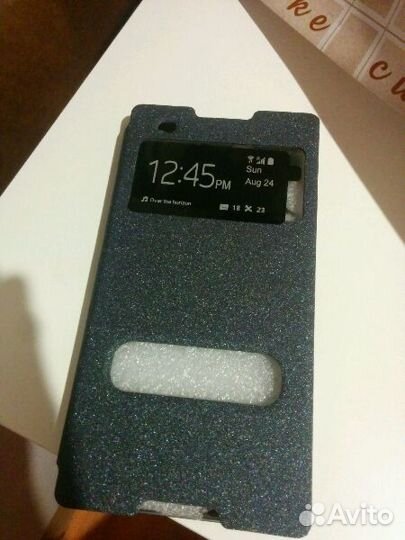 Новый чехол для xperia C3