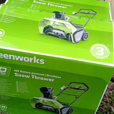 Снегоуборщик аккумуляторный greenworks без акб