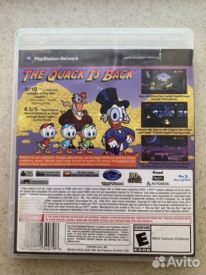 Duck Tales remastered PS3