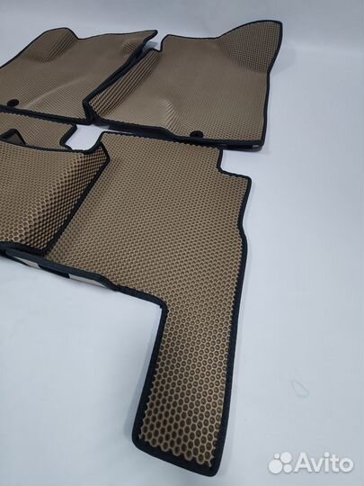 EVA коврики с бортами Hyundai Santa Fe 2