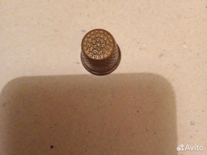 Наперсток латунь СССР