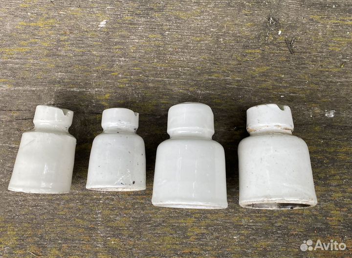 Керамические изоляторы СССР большие