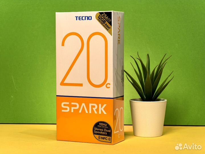 TECNO Spark 20с, 4/256 ГБ