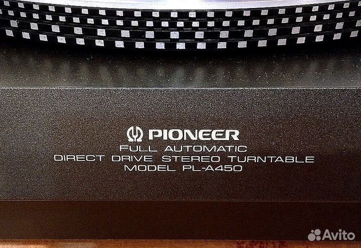 Проигрыватель винила Pioneer PL- A450 Япония