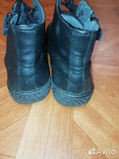 Ботинки кожа кеды 37р