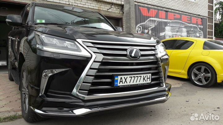 Губа на lexus lx570 (2015-2022гг)