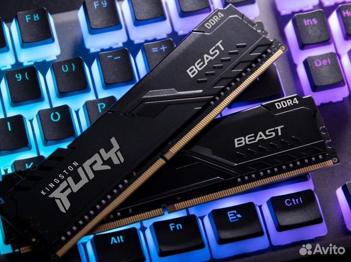 Озу Kingston fury Beast Black 4х8 32Gb