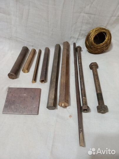 Лат.проволока,пруток,сетка,болты