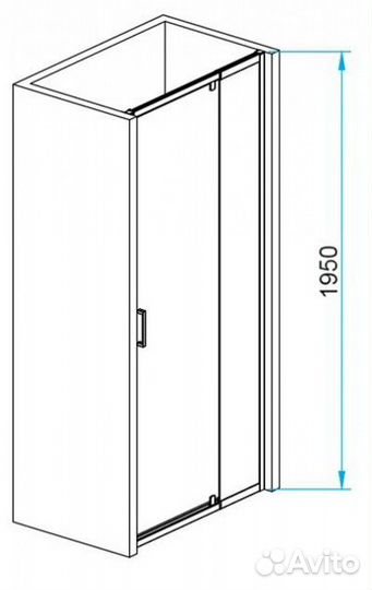 Душевой уголок RGW Passage PA-078-1B 90x90