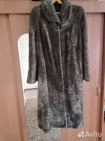 Шуба мутоновая 48 50 новая