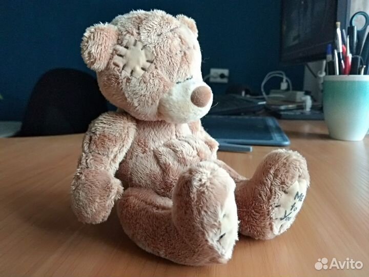 Детские игрушки. Мишка, заяц, собачка